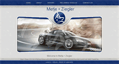 Desktop Screenshot of metjeziegler.com